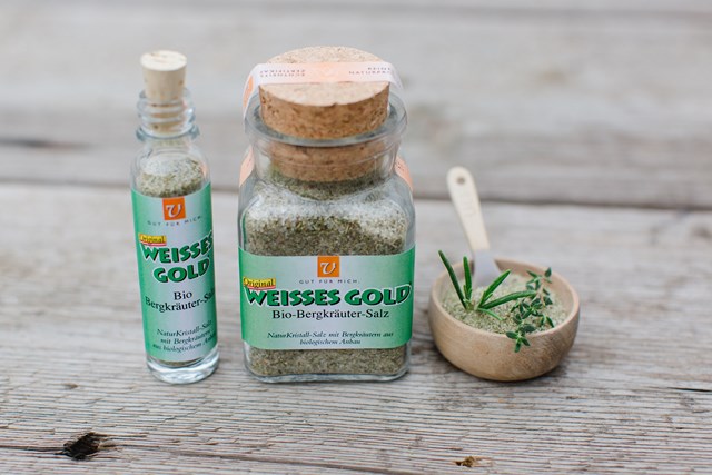 WEISSES GOLD® BIO BergKräutersalz 150g